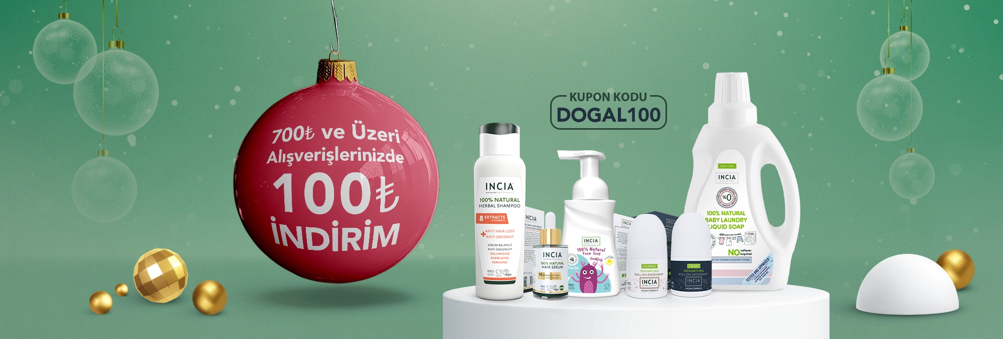 %100 Doğal incia Yeni Yıl